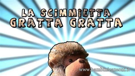 la scimmietta gratta gratta